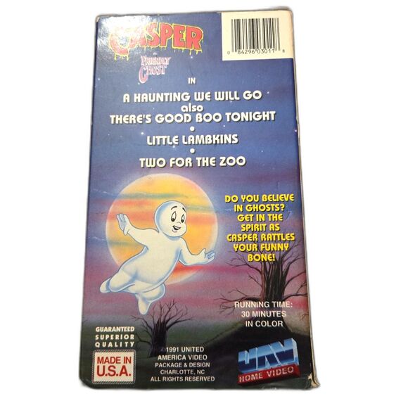 Casper the Friendly Ghost VHS - Picture 2 of 5